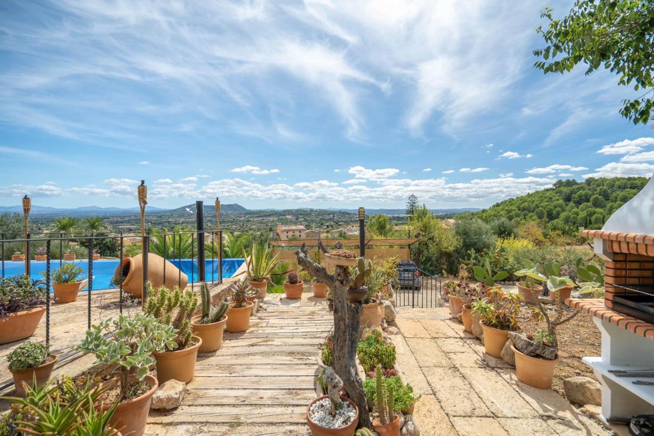 Can Pulit - Finca Romantica Para 2 Con Piscina Y Vistas En Selva  Exterior foto